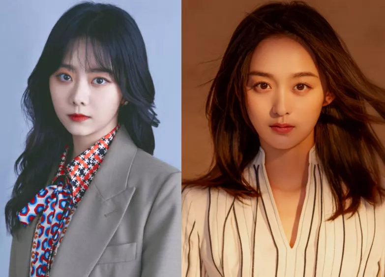 同样的高露瞳,凸眼的谭松韵是一股狠劲,凹进去的何泓姗则是慌乱与惊恐