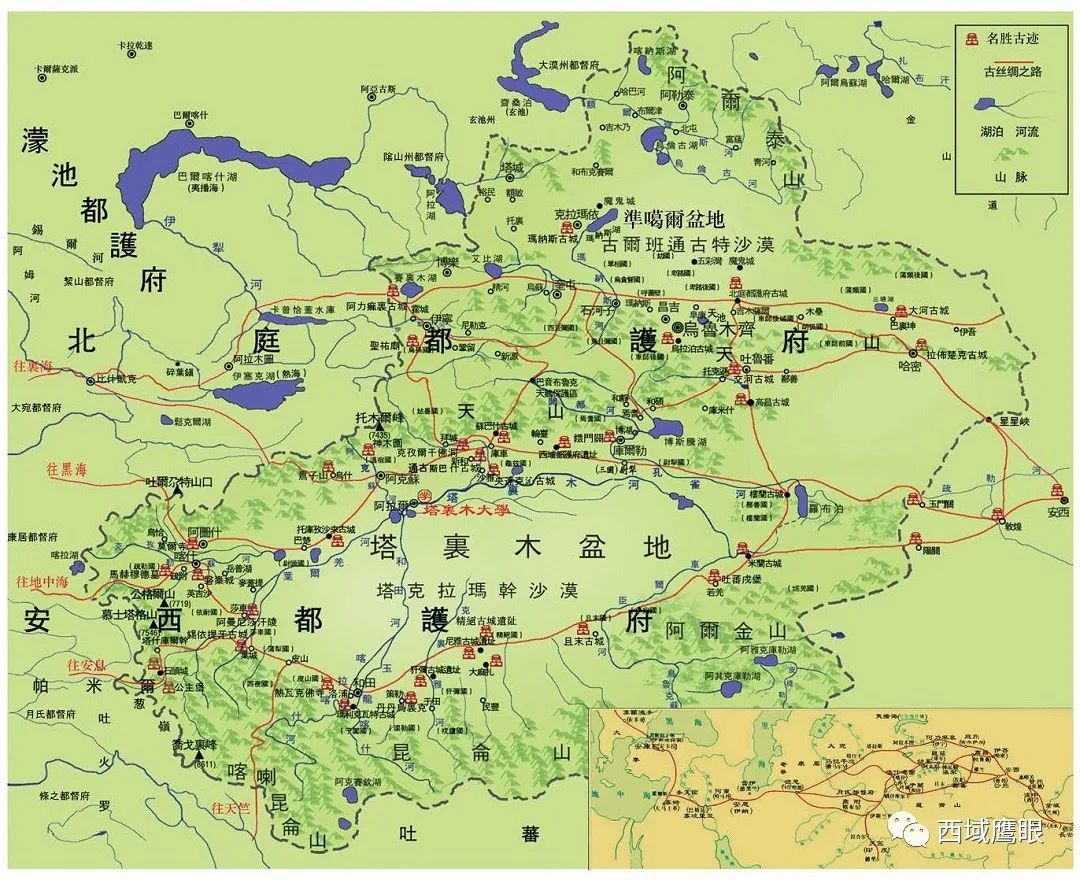 汉唐经略统治西域的基层组织,烽燧系统,其建制及管理状况如何?