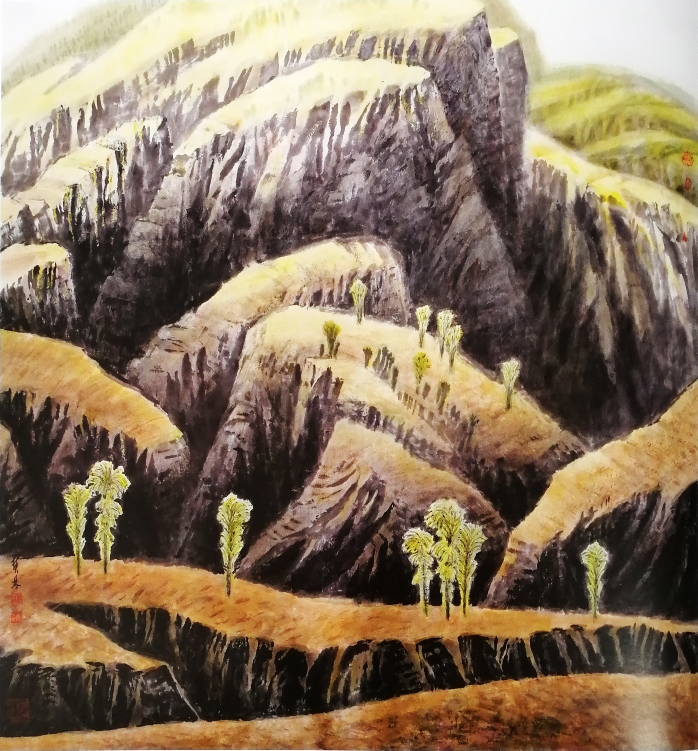 钟情既久,爱之尤深——著名画家【樊林】乡情系列作品欣赏