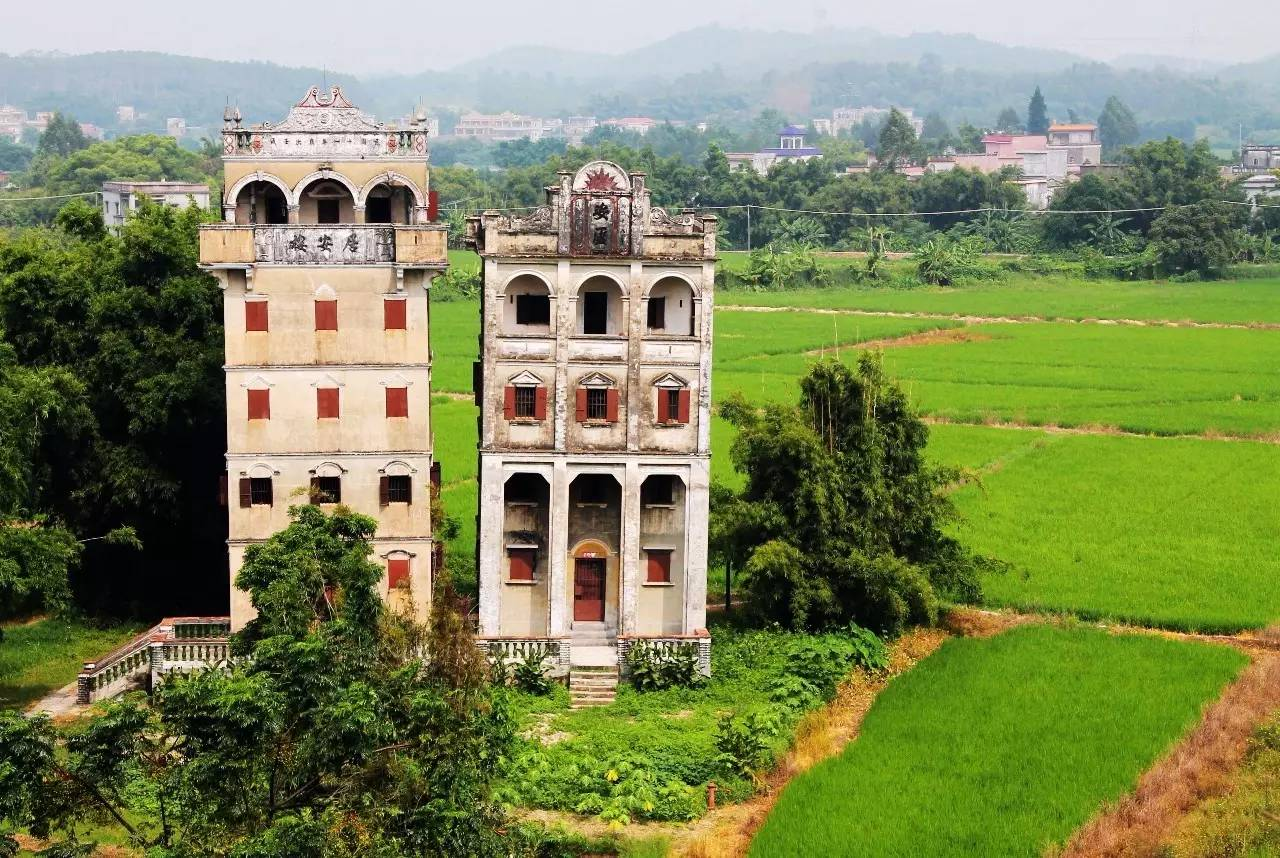 广东热门旅游景点开平碉楼旅游攻略低音号导游