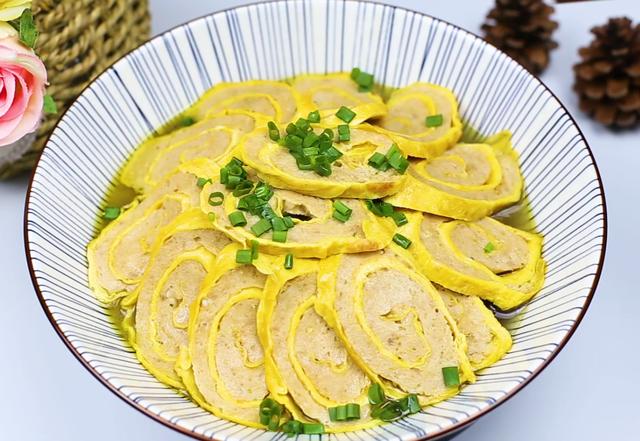 一卷一蒸味道鲜美无比孩子最爱吃