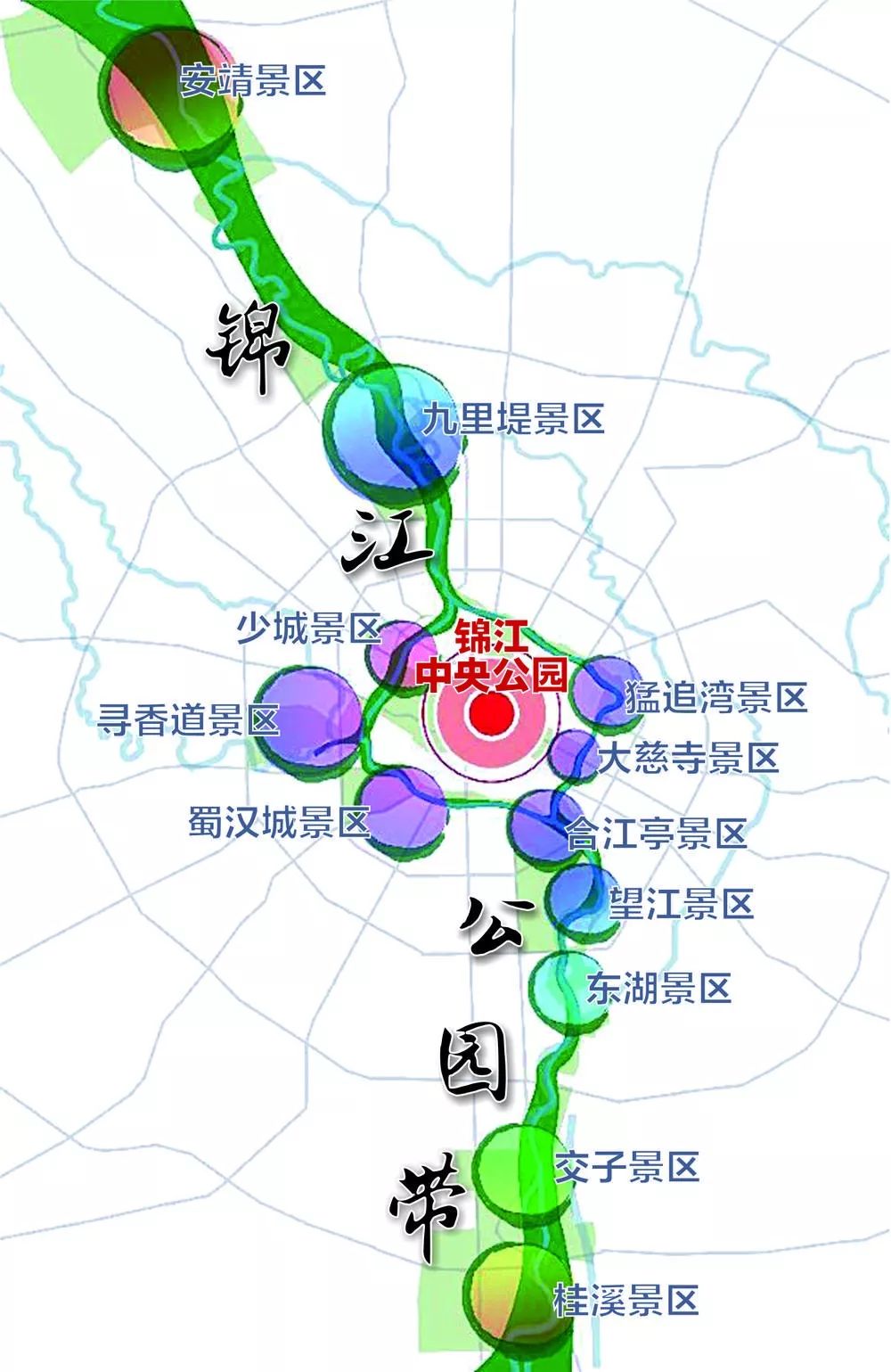 锦江绿道具体路线图图片