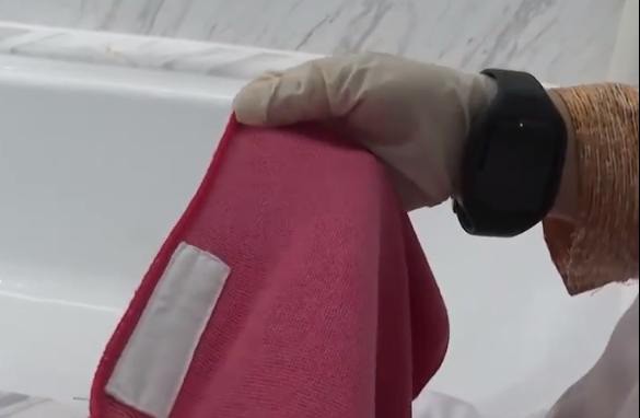 杭州酒店床品抹布装芯片 一块抹布擦所有直接报警 