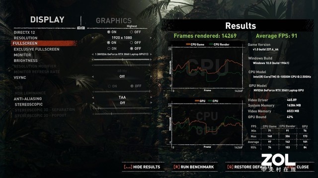 NVIDIA GeForce RTX 3060笔记本电脑GPU加持 神舟Z8-CA5NP评测