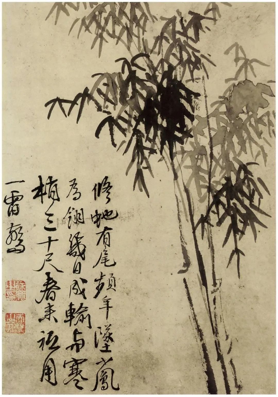 徐渭酷爱竹子，一起欣赏下他的作品