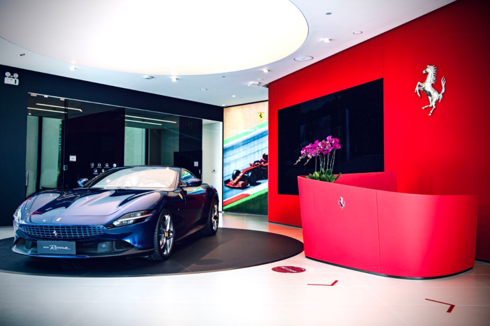 法拉利长沙全新展厅开业