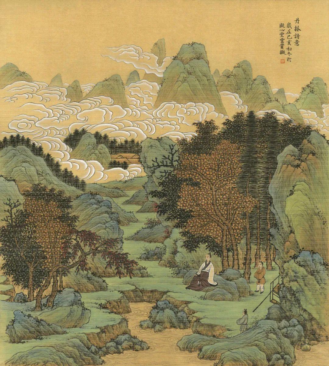 画家何云贵传统山水画精选作品之二