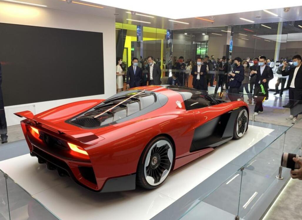 红旗s9超级跑车量产版亮相,1.9秒破百,限量制造99台