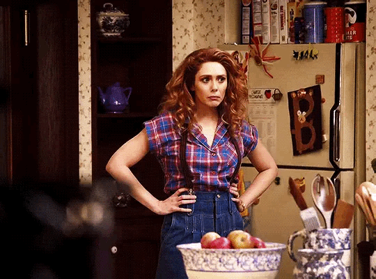 的奥妹,这次能够占满荧幕,让猩红女巫献上这么多可可爱爱的美丽瞬间