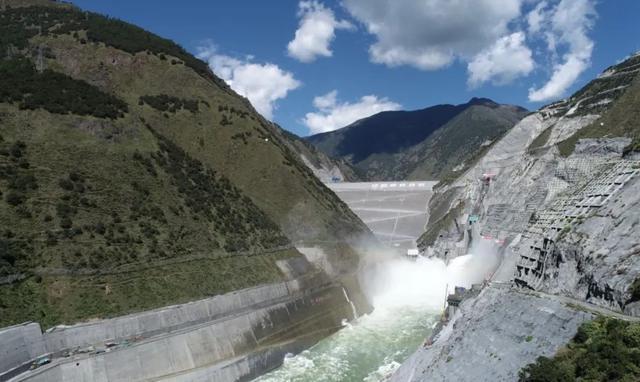 图为两河口水电站