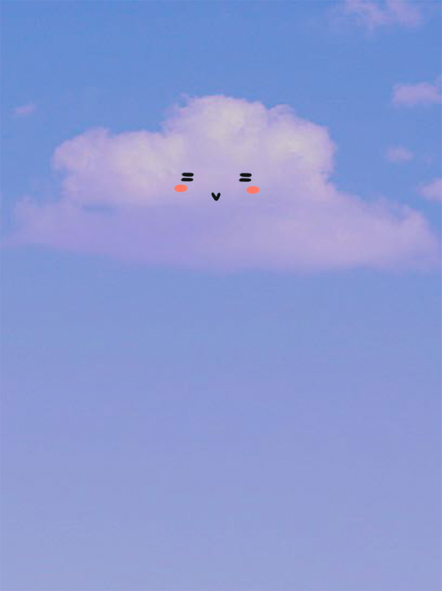 棉花糖一样的云朵 看起来让人忍不住想咬上一口