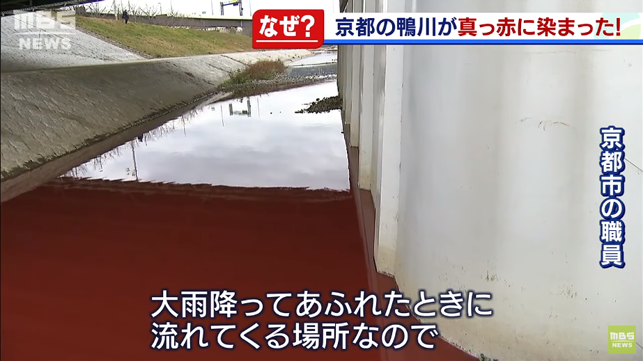 变成红色鸭川河水(MBS)