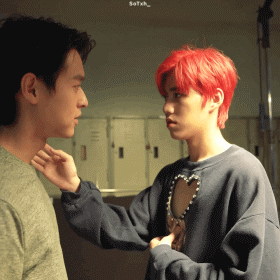 9) 你们可以永远相信bkpp▼ (没有bk的戏,但他在镜头后面陪着pp拍) pp