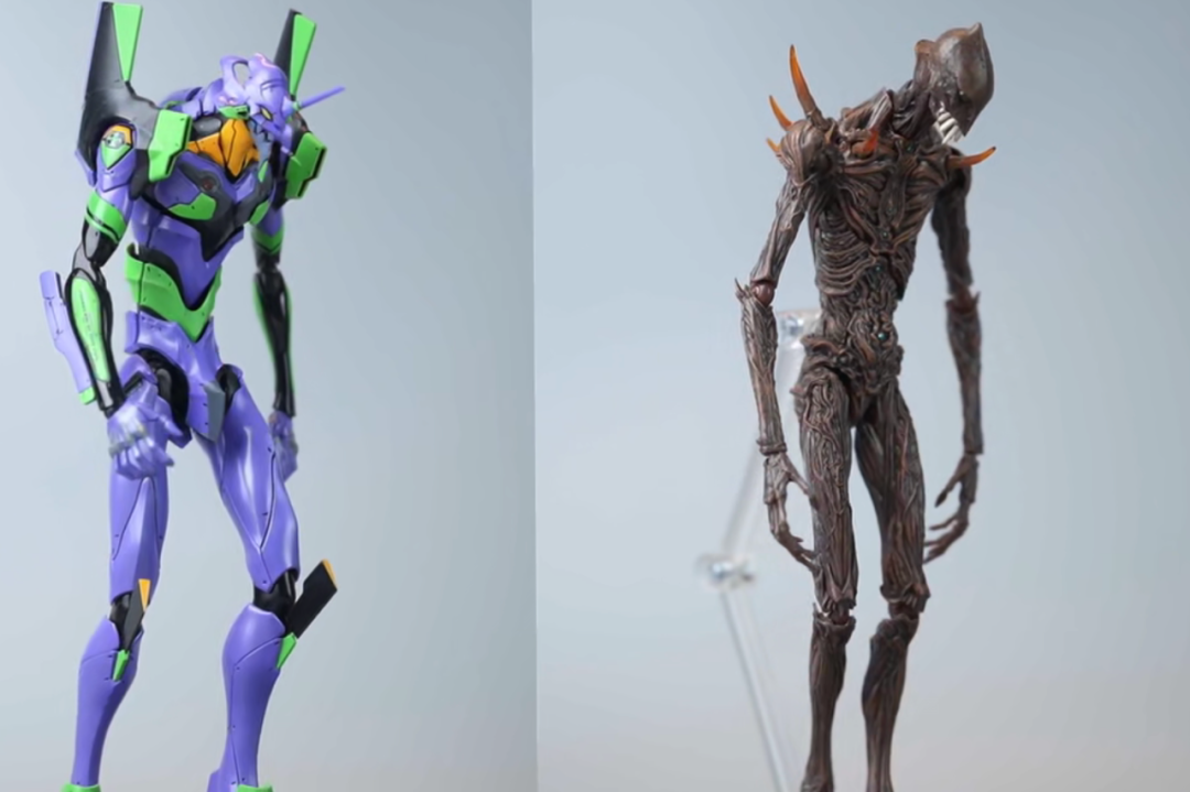 初号机与巨神兵 当然,除了庵野秀明的师友们和贯穿一生的特摄,把庵野