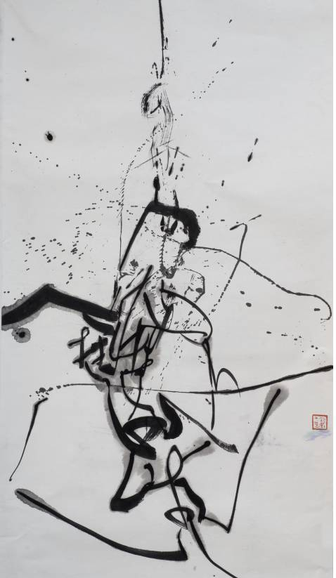 邵岩放言:传统书法很容易,但不能区别于古人,"射书"就不同