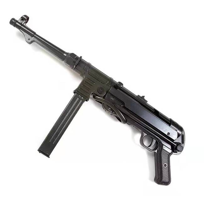 二战德国一代经典mp40冲锋枪的低射速,长期被诟病但并非缺点