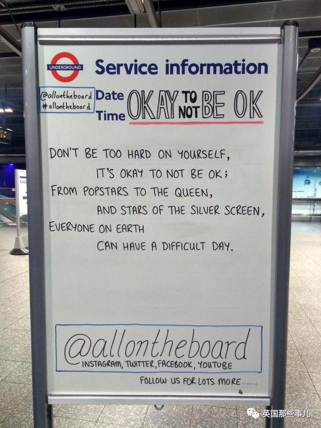 在伦敦地铁公告牌写了好几年鸡汤,段子的神秘人,终于曝光了