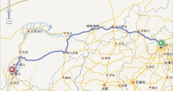 110国道详细线路图图片