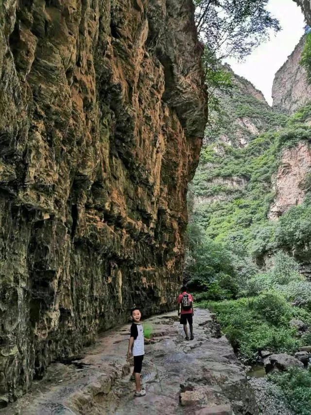 这个原生态的京西大峡谷,不用爬山的幽静氧吧,真是避暑纳凉的好去处