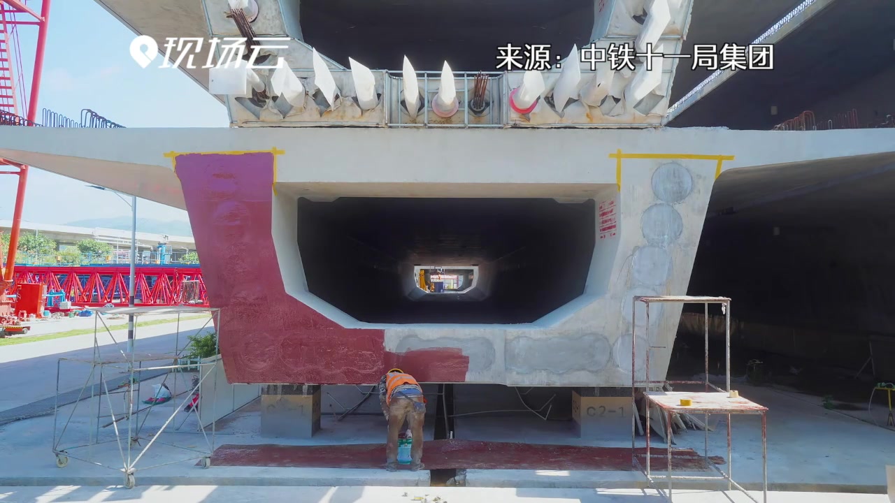 揭秘中国高铁最先进的箱梁制作过程