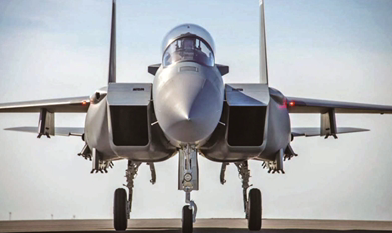 资料图：F-15EX战斗机（中国国防报）