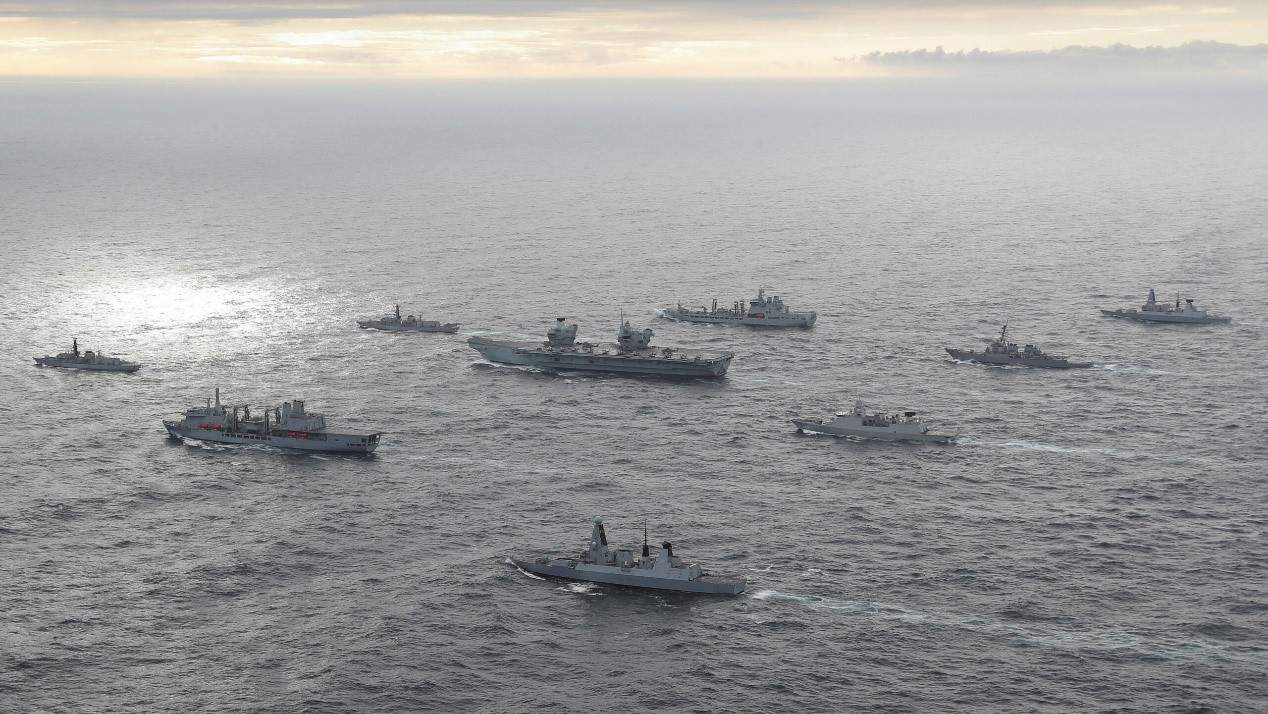 兵韬志略英将派航母舰队首航亚洲战略重心转向印太