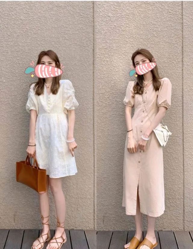 夏季流行韩系小清新风穿搭,凹出乖巧时髦的look