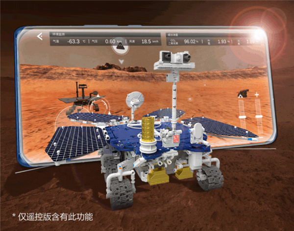 小米有品众筹祝融号火星车:1:7等比缩放 支持遥控