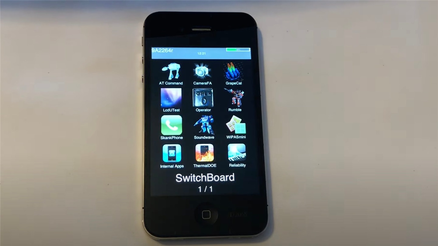 苹果iphone 4s设计验证阶段原型机曝光 乔布斯的遗作 凤凰网