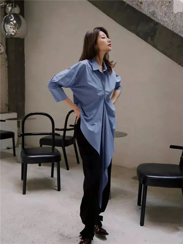 原来,这才是衬衫最显"高级"的穿法!错过就是遗憾