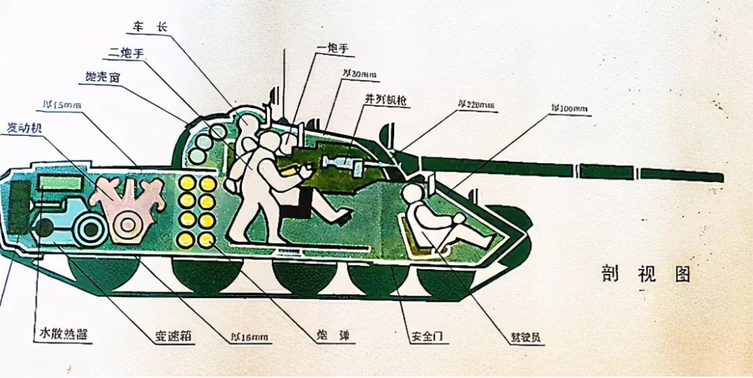 T34中坦设计图图片