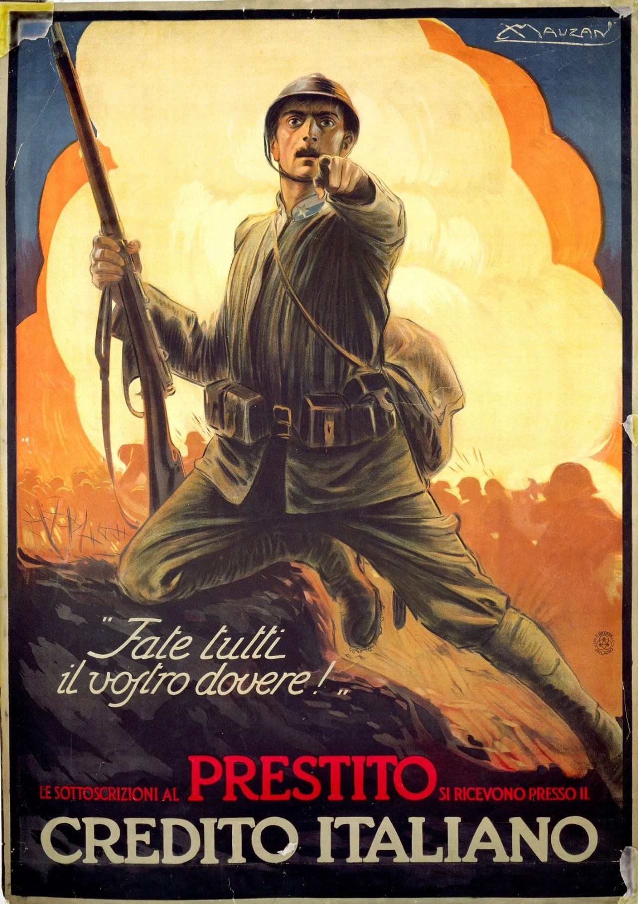 地中海豪情二战中的法西斯意大利宣传海报