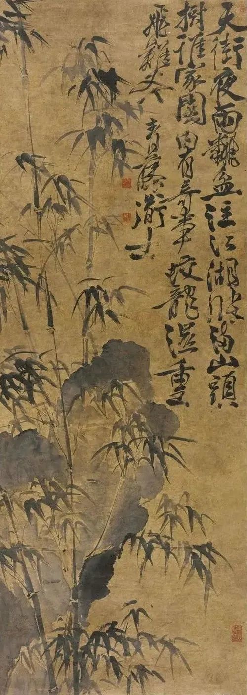 徐渭酷爱竹子，一起欣赏下他的作品