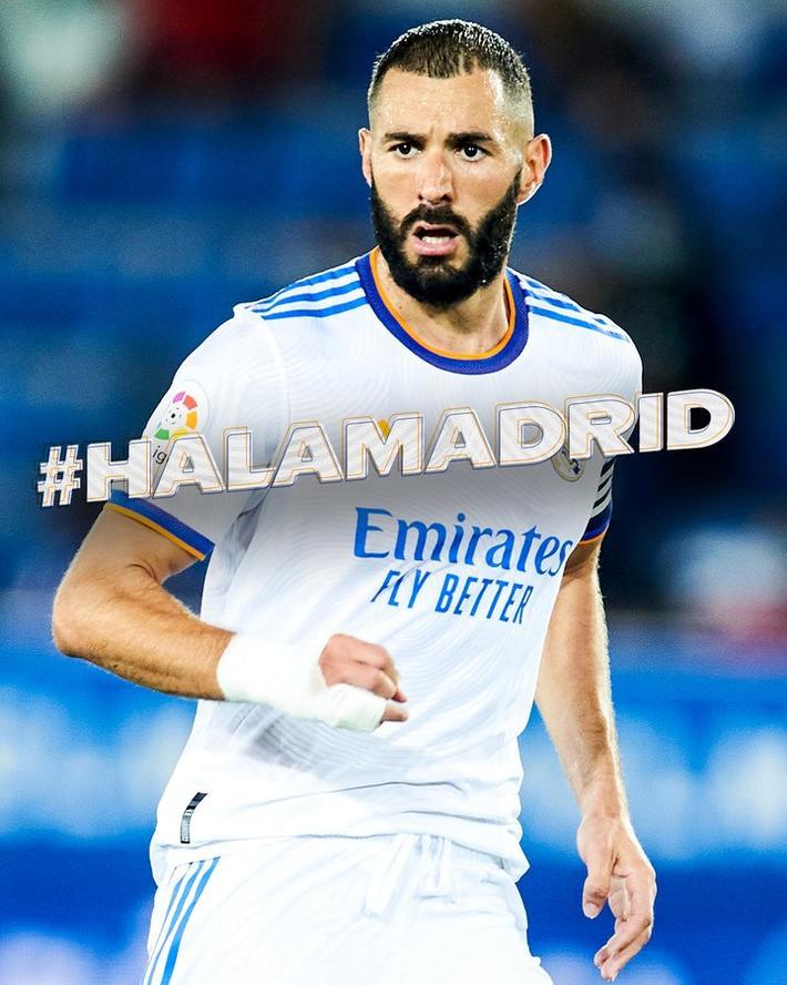 本泽马6轮场均造25球超过西甲19队进球数