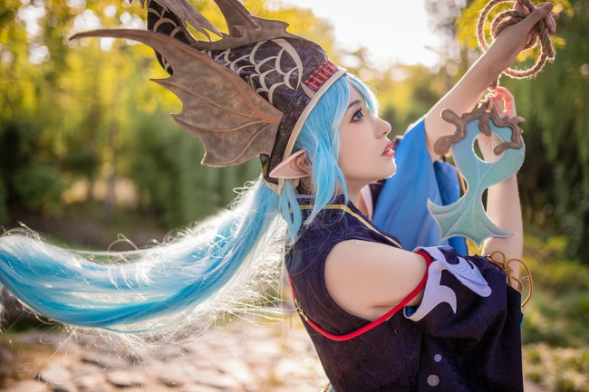 cos:阴阳师聆海金鱼姬cos正片@鹘瓷__凤凰网