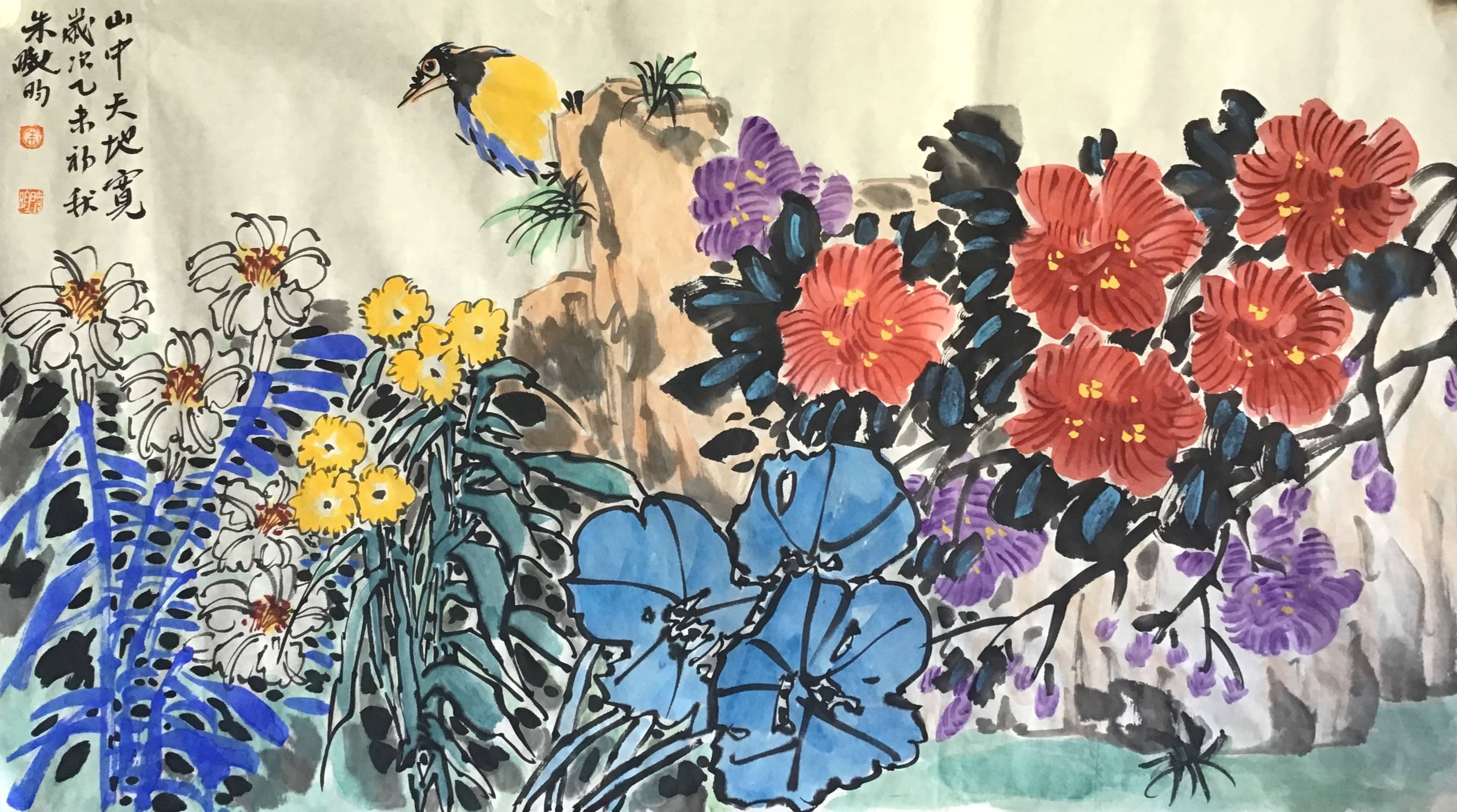 著名画家朱晓昀作品赏析