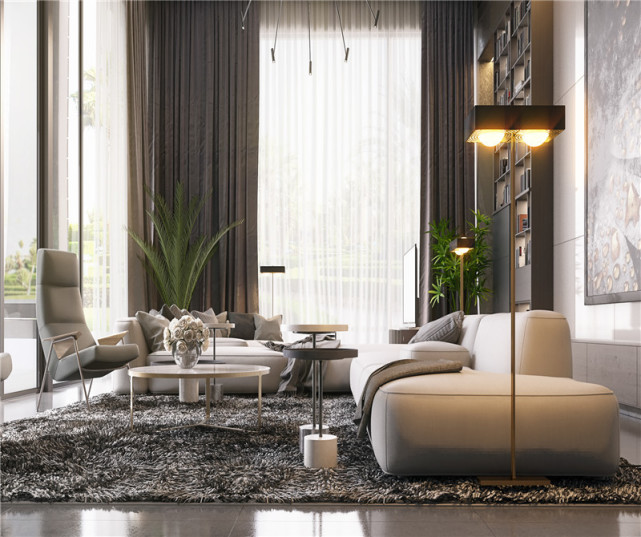 850平别墅设计追求高品质,开启精致干练的都市生活