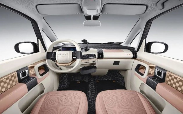 KiWi EV高定量产车型内饰官图曝光，将于11月24日上市