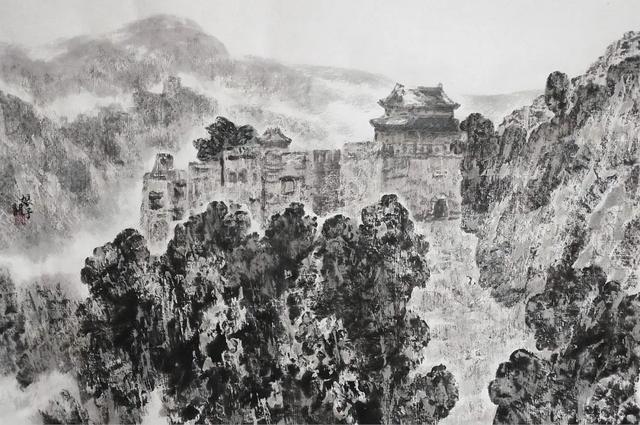高高秋月照长城 ——张龙新长城系列作品欣赏
