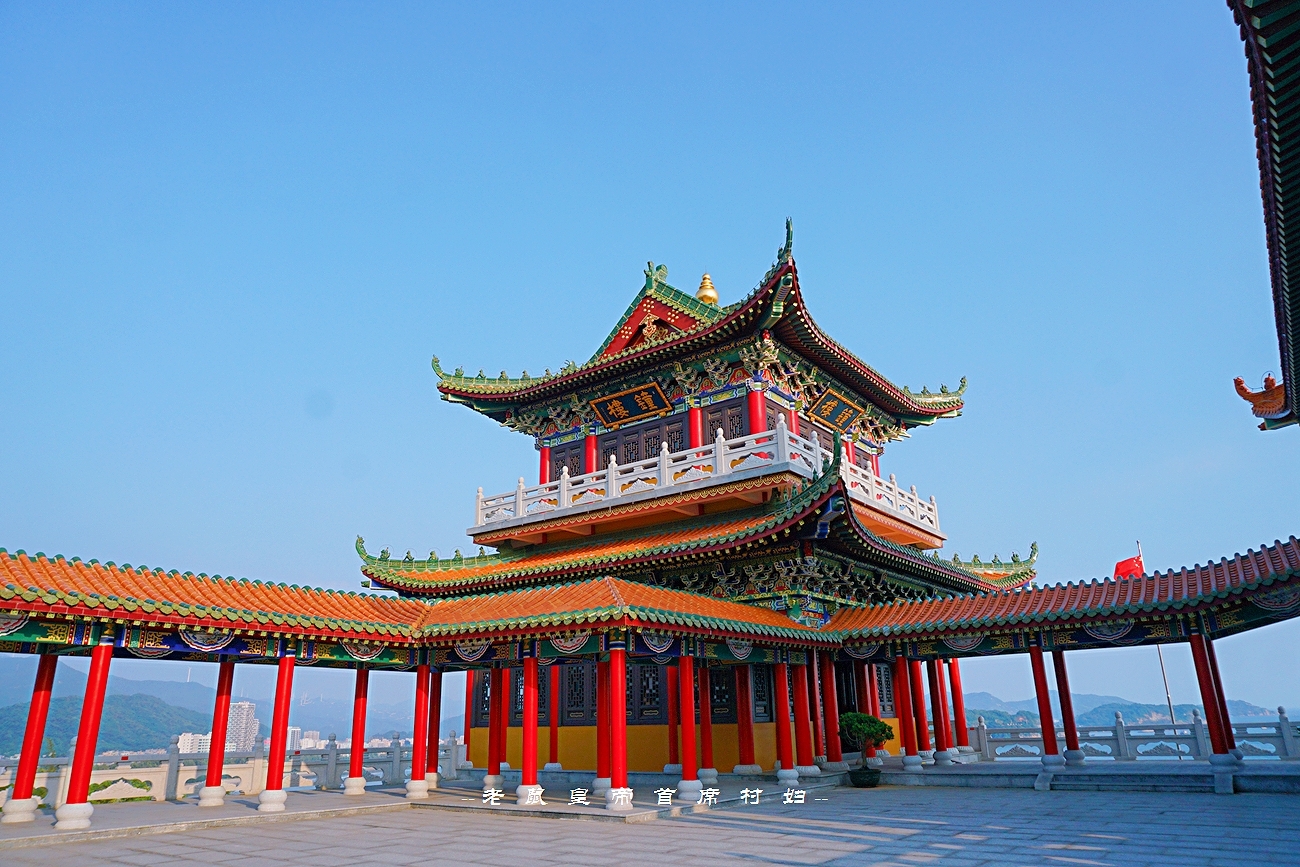 真正海景房!航拍阳江小故宫飞龙寺绝了,去过的人都念念不忘