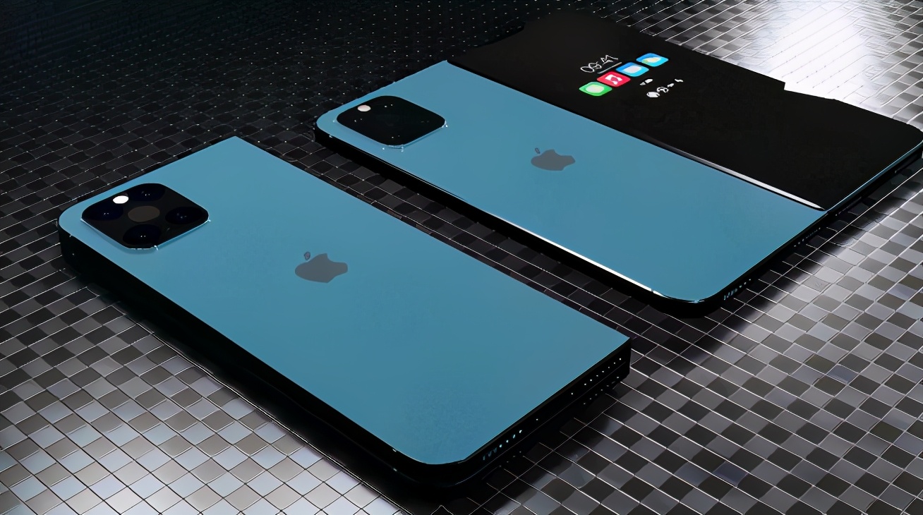 苹果折叠屏手机概念图曝光,颜值秒杀华为mate x2