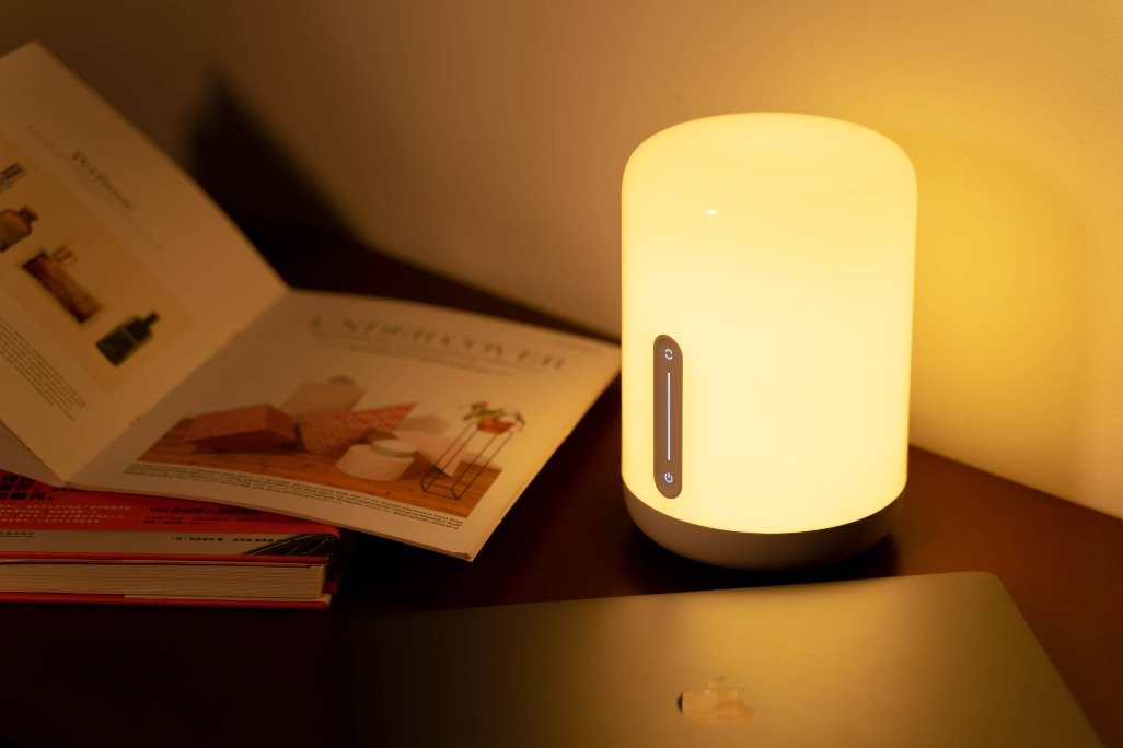 送你满屋柔光的浪漫可用语音控制的米家床头灯2