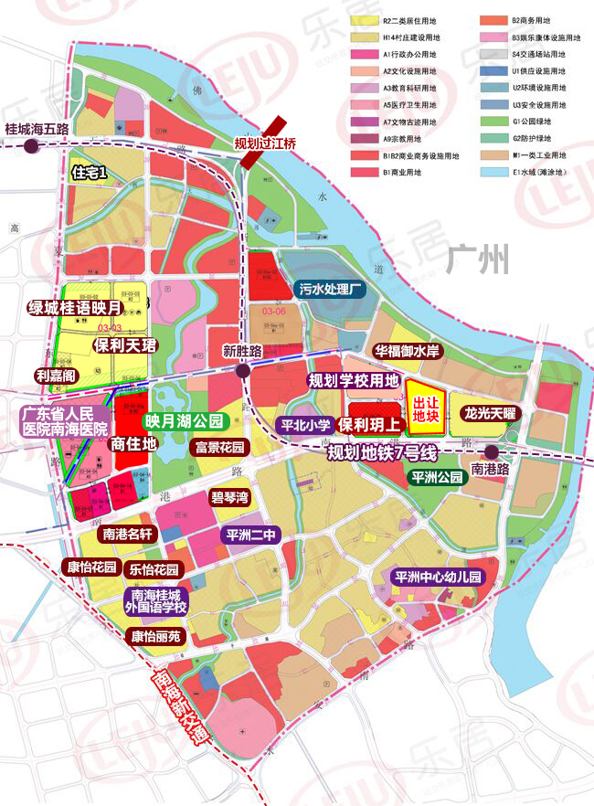 根据最新控规显示,该地块位于映月新城板块,西北侧还将规划一所初中.