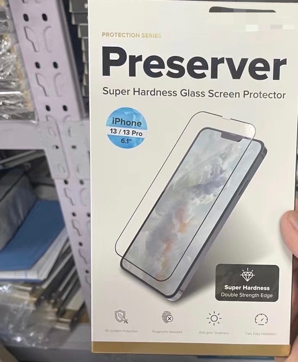 爆料 疑似iphone 13屏幕贴膜曝光 刘海 肉眼可见变小 天天新闻 甜甜新闻