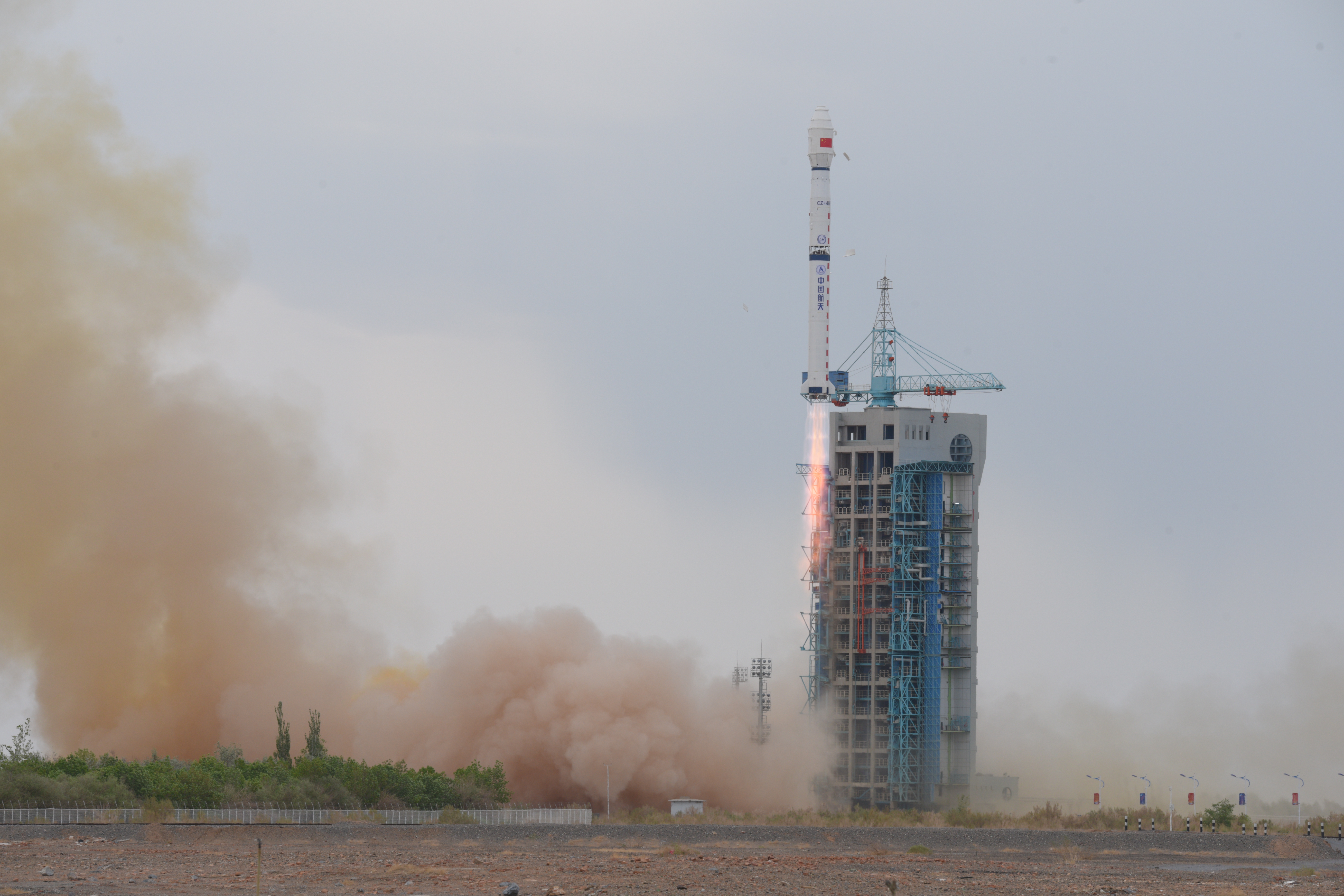 李玉坤)5月19日12时03分,长征四号乙遥四十八运载火箭在酒泉卫星发射