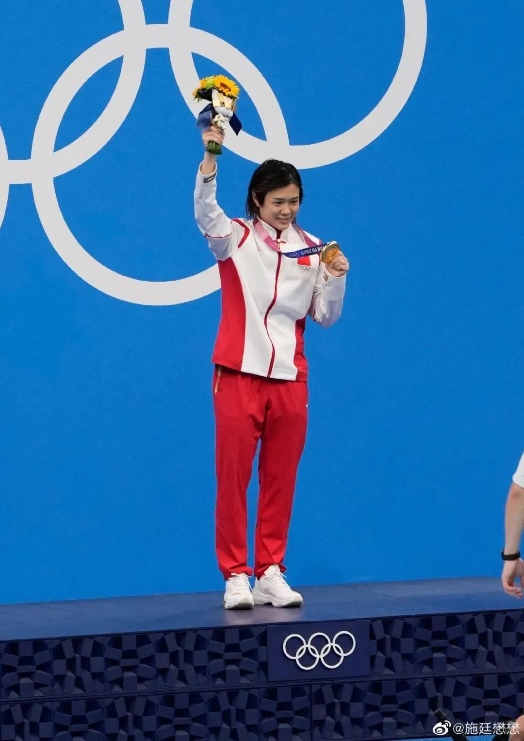 其实还有一位跳水女将也值得我们欢呼,她就是1991年出生的施廷懋