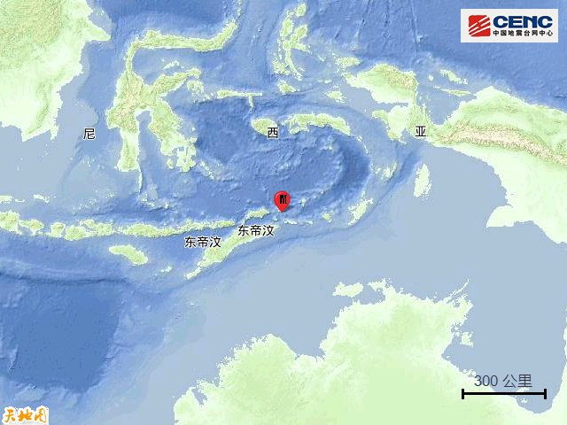 印尼班達海海域發生7.5級地震__鳳凰網