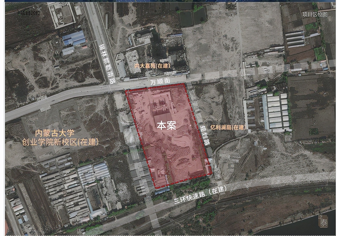 新校区将落于玉泉区世纪十八路以南,锡林郭勒南路以东,规划总用地面积