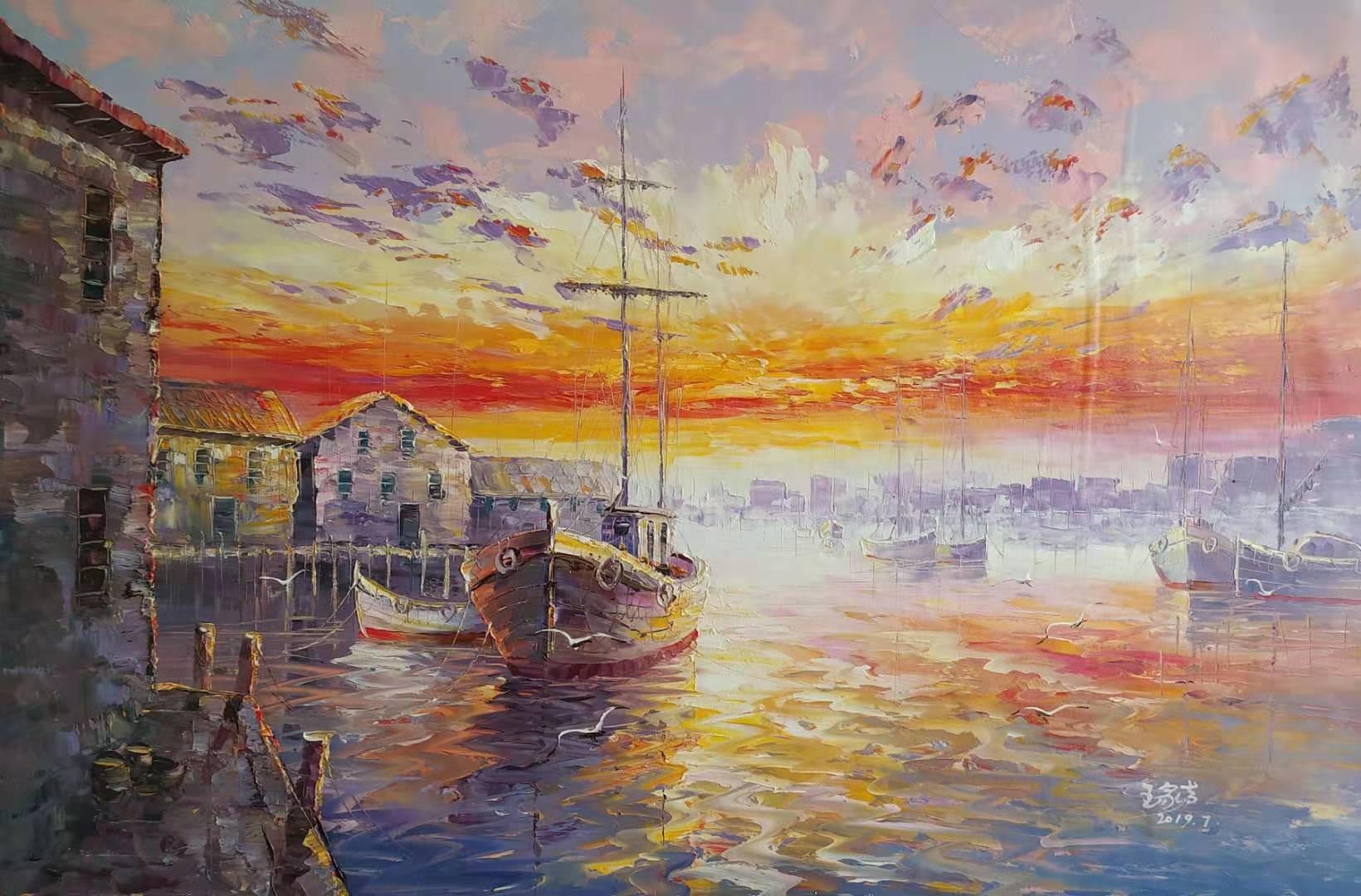 大气恢宏,博采众长——职业油画家王家声作品欣赏