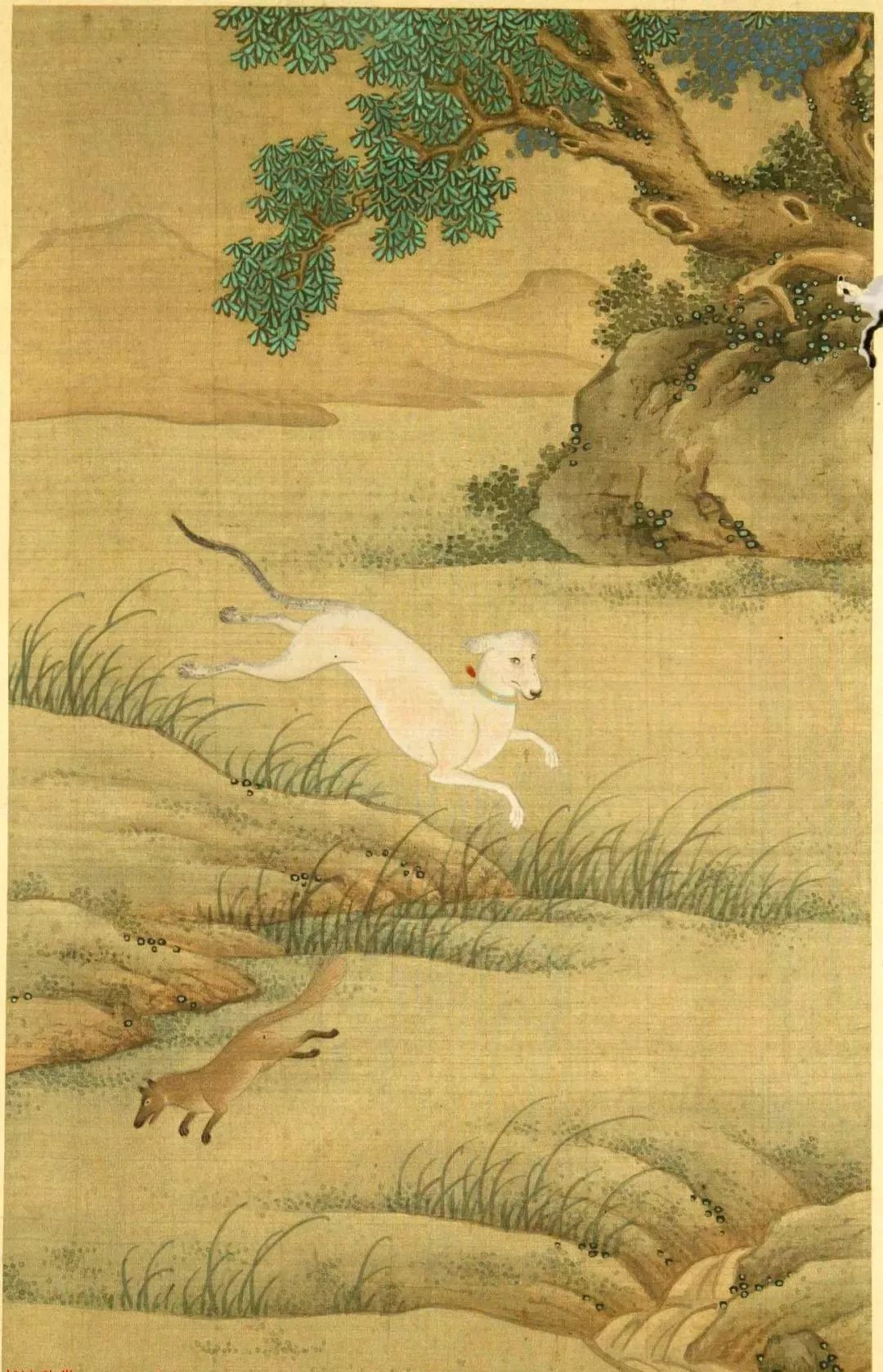 十犬图册罕见书画合璧之作